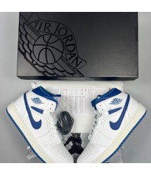 Jordan 1 white blue