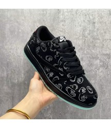 Jordan 1 kaws low black