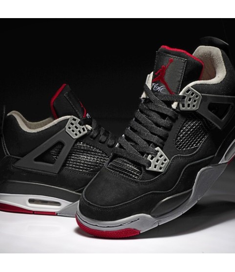 Air Jordan 4 "Bred"-black