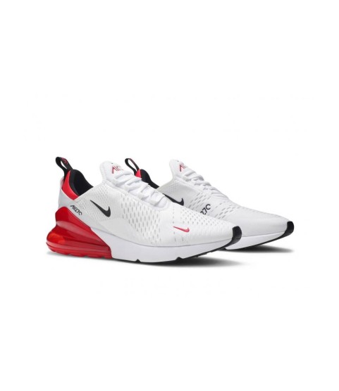 Кроссовки Nike Air Max 270 White Red - 343