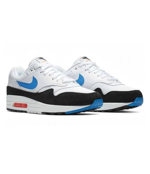 Кроссовки Nike Air Max 1 White Photo Blue - 378