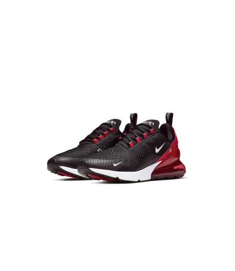 Кроссовки Nike Air Max 270 Black White Red - 408