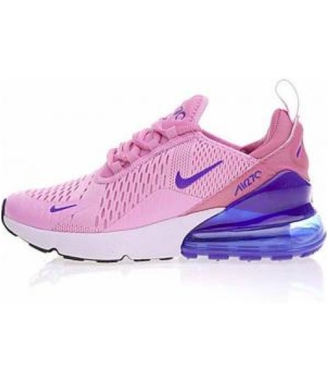 Nike кроссовки Air Max 270 синий с розовым - 420