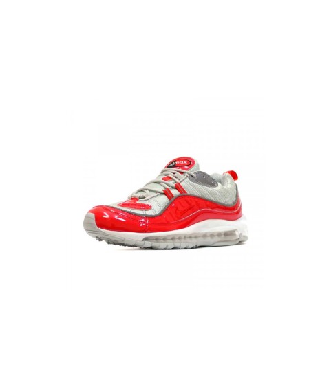 Женские кроссовки Nike Air Max 98 Supreme Red Grey - 431