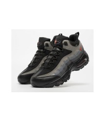 Nike Air Max 95 Sneakerboot Grey Black Red - 449