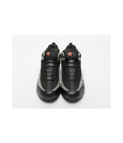 Nike Air Max 95 Sneakerboot Grey Black Red - 449