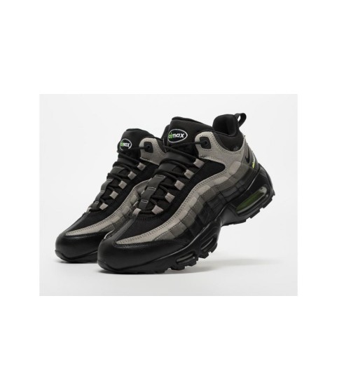 Nike Air Max 95 Sneakerboot Grey Black Green - 450