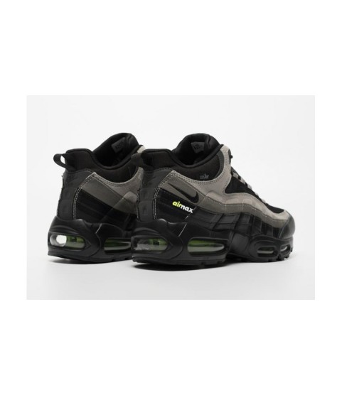 Nike Air Max 95 Sneakerboot Grey Black Green - 450