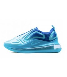 Зимние кроссовки Nike Air Max 720 голубые - 457