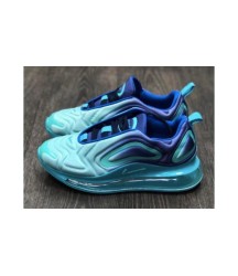 Зимние кроссовки Nike Air Max 720 голубые - 457