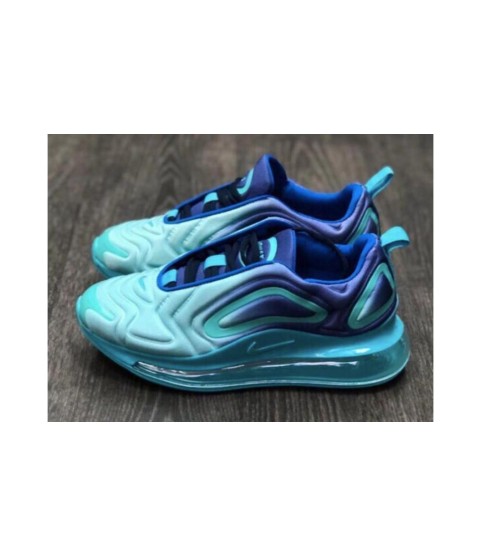 Зимние кроссовки Nike Air Max 720 голубые - 457