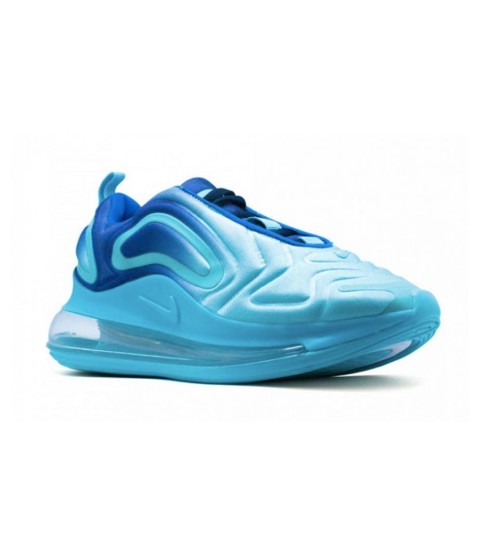 Зимние кроссовки Nike Air Max 720 голубые - 457