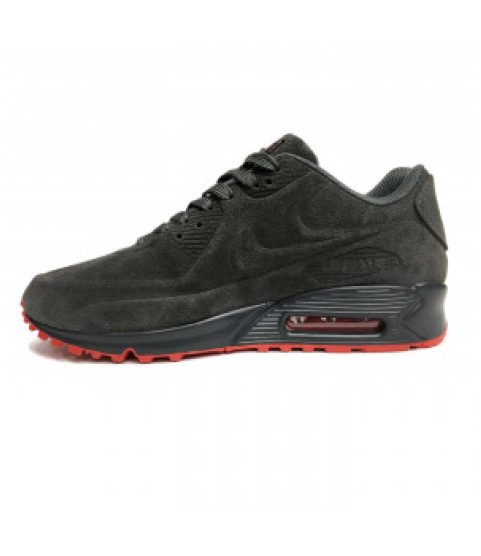 Nike кроссовки мужские Air Max 90 JT Fur D.Grey с мехом - 463