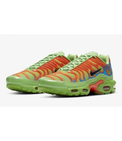 Кроссовки Nike Air Max Plus x Supreme зеленые - 497