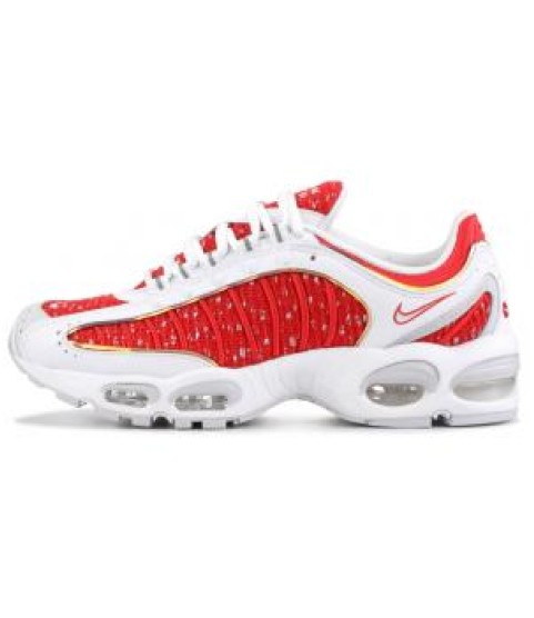 Кроссовки Nike Air Max Tailwind 99 x Supreme белые - 500