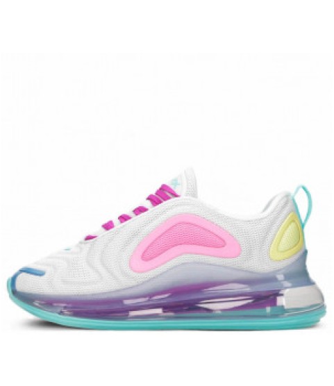 Женские кроссовки Nike Air Max 720 White Pink - 505