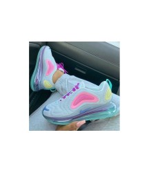 Женские кроссовки Nike Air Max 720 White Pink - 505