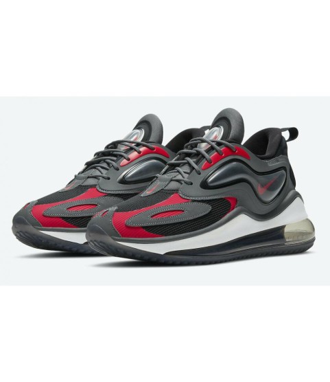 Nike Air Max Zephyr черные с красным и серым - 527