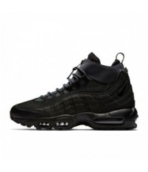 Зимние кроссовки Nike Air Max 95 SneakerBoot Mid Black черные - 529