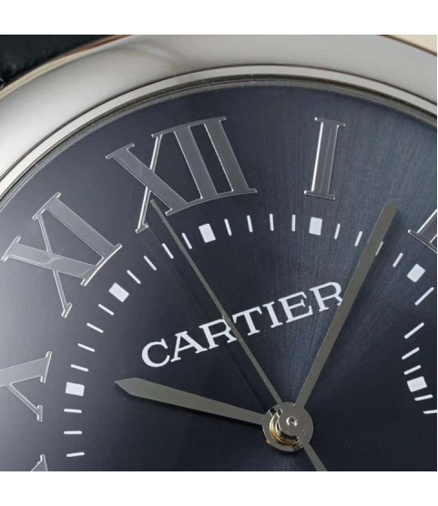 Часы Cartier Ballon Bleu серый циферблат