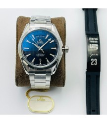 Часы Omega Seamaster с синим циферблатом