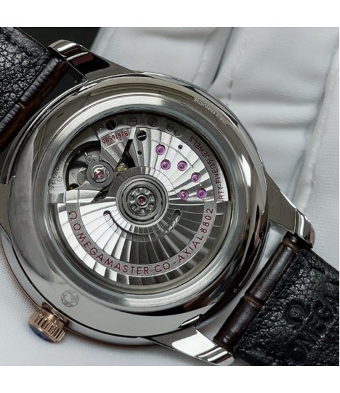 Часы Omega De Ville с розовым золотом