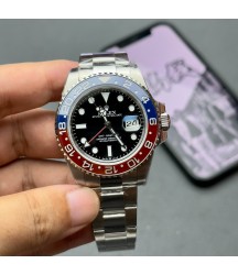 Часы Rolex GMT-Master II красно-черные